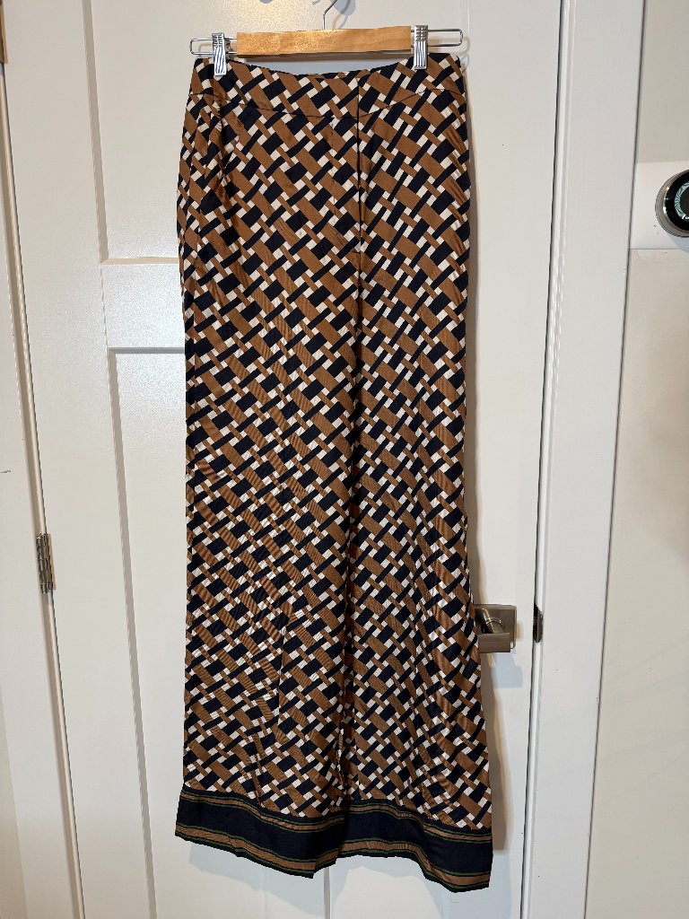 Veronica Beard 53% Silk Grigore Pant Size 6